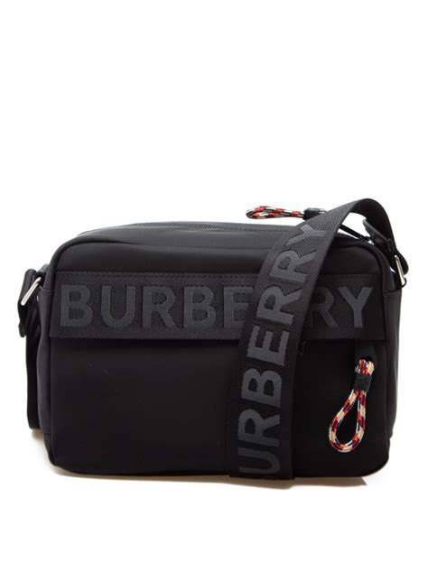 burberry schoudertas heren zwart|Heren schoudertassen van Burberry .